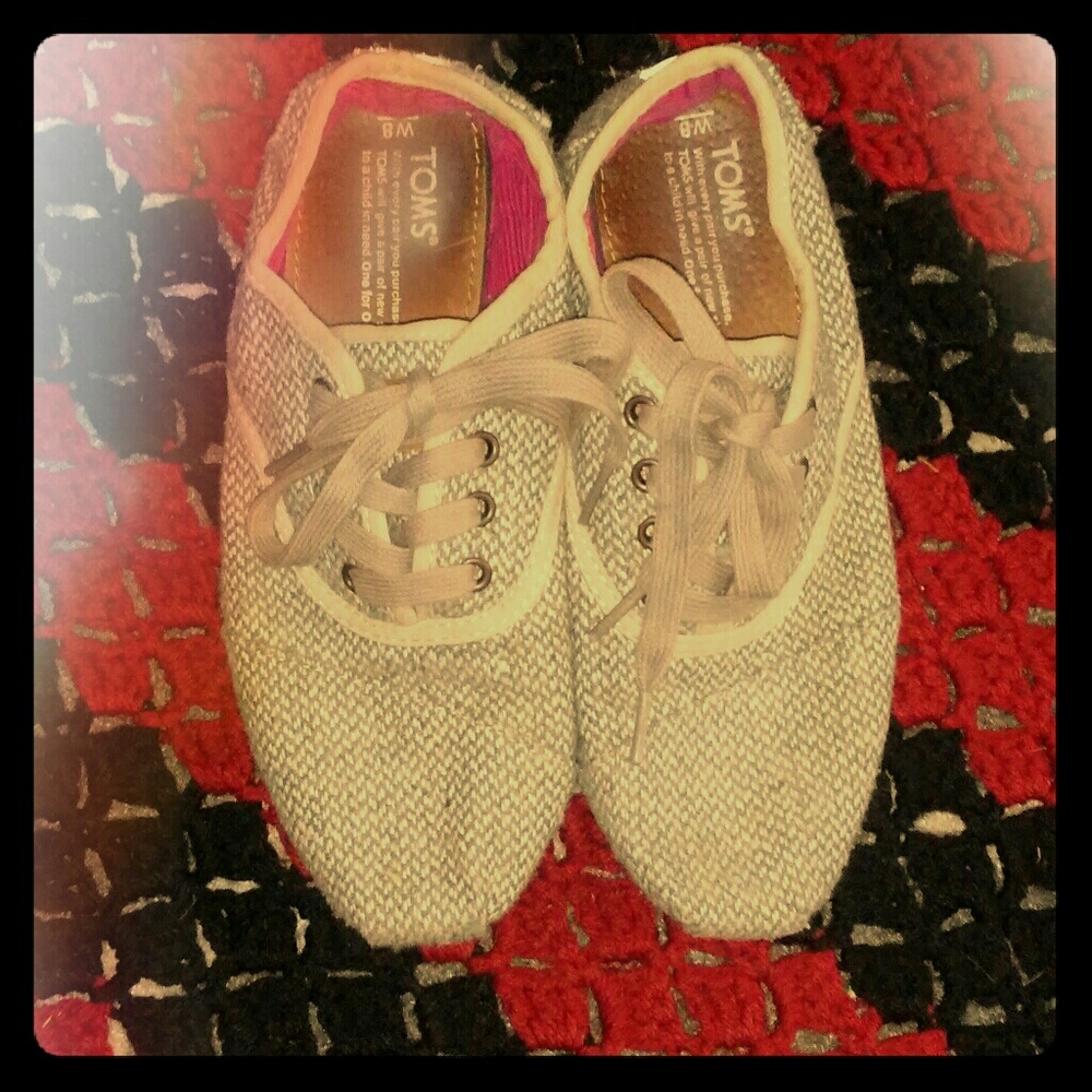 TOMS Slip On Shoes with laces